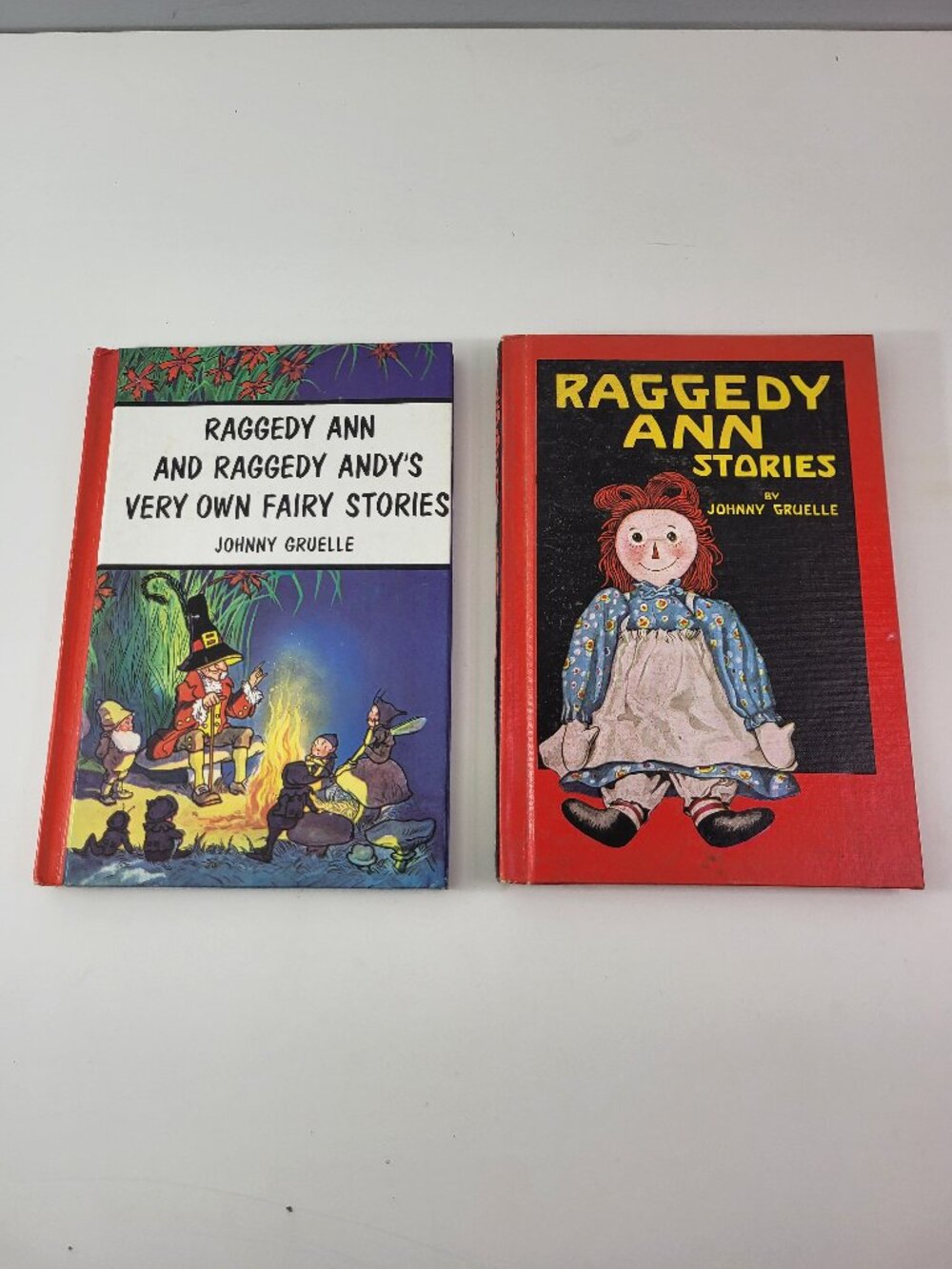 Vintage Raggedy Ann Book Lot: Stories & Very Own Fairy Stories by Johnny Gruelle